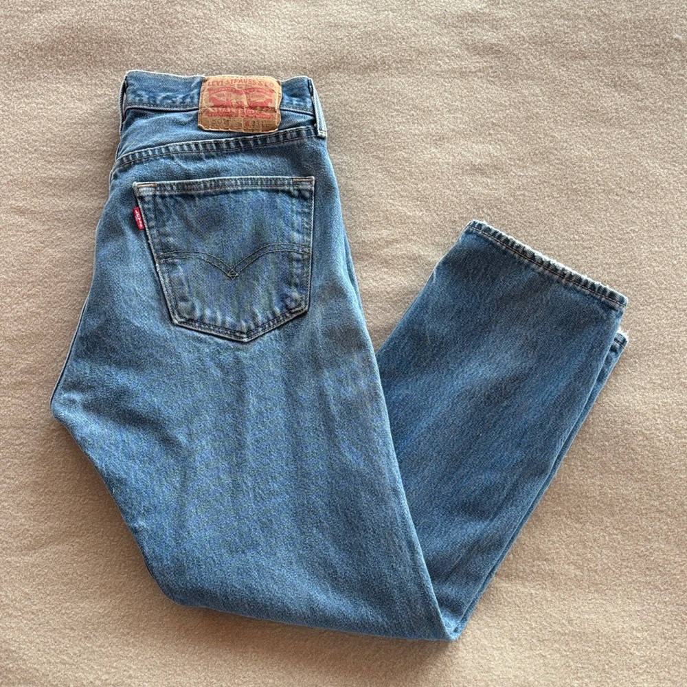 Levi's Classic Blue Denim Jeans